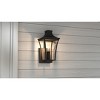 Quentin 1-Light Earth Black Outdoor Wall Lantern - 3 of 4