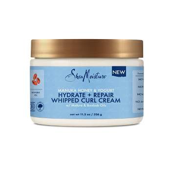 SheaMoisture Manuka Honey + Yogurt Hydrate + Repair Whipped Curl Cream - 11.5oz