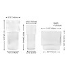 Ceva Fluted Glass Fluted Glass Vase Setof 3 - RDC4036 - Clear - Safavieh - 4 of 4