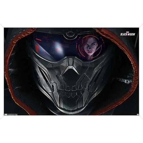 Trends International Marvel Cinematic Universe - Black Widow - Mask Framed Wall Poster Prints - image 1 of 4