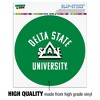 Delta State Statesmen Automotive Car Window Locker Circle Bumper Sticker - 3 of 4