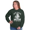 Funny Ask Your Mom If I'm Real Santa Sweatshirt for Men or Women Brisco Brands - 4 of 4