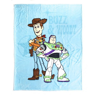 Toy Story Buzz and Woody Throw Blanket