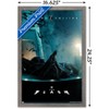 Trends International DC Comics Movie The Flash - Batman and Batmobile One Sheet Framed Wall Poster Prints - 3 of 4