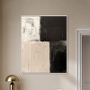 Art Remedy Checkered Abstract Shapes Wall Art Framed - 2 of 4