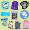 Cat Sticker Extra Large Stickers for Adults Funny Adhesives with Memes - Crazy Dog - 2 of 4