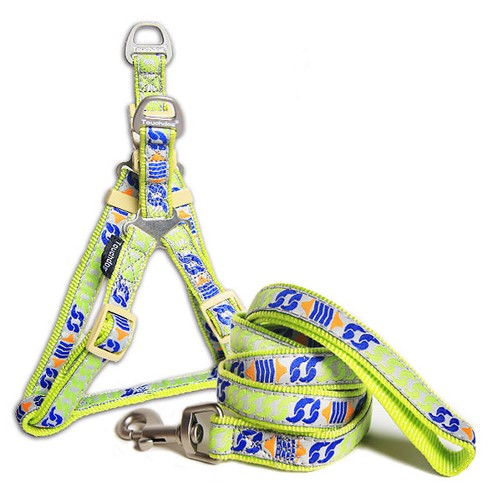 Printed on sale dog harness