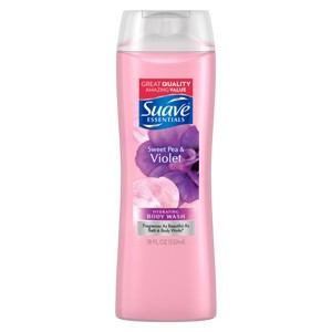 Suave Essentials Sweet Pea and Violet Body Wash 18 oz