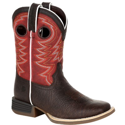 Kids Durango® Lil' Rebel Pro™ Big Kid's Red Western Boot