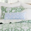 Evelyn Jacobean Blue Pillow - Levtex Home - 2 of 3