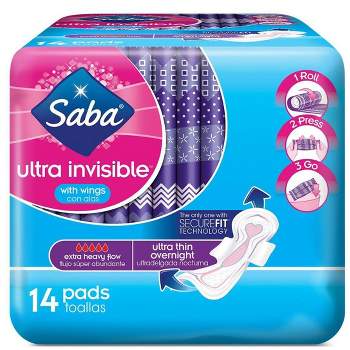 Kotex Toallitas Nocturnas Extra Soft Feminine Pads with Wings Long  Overnight Pads, 8 count (pack of