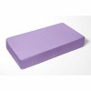 Bacati - Solid Lilac 100 percent Cotton Universal Baby US Standard Crib or Toddler Bed Fitted Sheet - 3 of 4