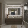 Apmir Super Bright Front & Back LED Lighted Anti-Fog Aluminum Alloy Framed Tempered Glass Bathroom/Vanity Mirror with ETL & 3-Year Warranty - 2 of 4