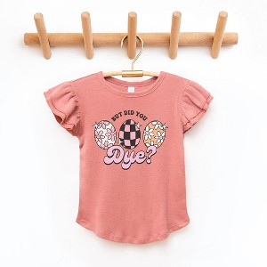 The Juniper Shop But Did You Dye Toddler Flutter Sleeve Tee - 1 of 2