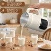 Heynemo 8 in 1 Nut Milk Maker Machine: 60oz Soy Milk Maker for Soy/Nut/Oat Milk, Juice, Milkshake, Rice Paste and Boil Water, Countertop Blender - 2 of 4