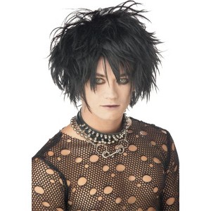 California Costumes MidNight Fiend Costume Wig - Black - 1 of 1