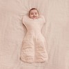 Love To Dream Baby Girl Swaddle Up Sleep Sack - Extra Warm Cotton 3.5 TOG Sleeveless Wrap - Blush Hearts - 2 of 4