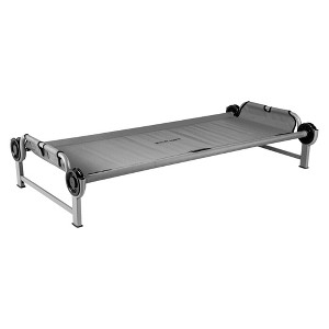 Disc-O-Bed Youth Single Cot with Storage Organizer & Carry Bag - 1 of 4