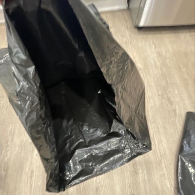 18 X 16 X 45 Black Contractor Trash Bags (Roll of 100) - (Available For  Local Pick Up Only)