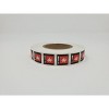 KOVOT 3000 RX Medical Warning Labels Red Universal Warning Symbol Stickers 0.5" Inch - 3 of 4
