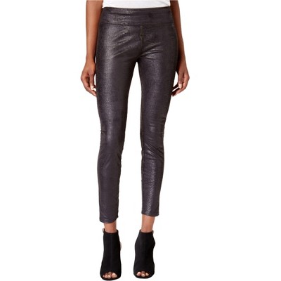 Kensie Womens Snake Embossed Casual Leggings