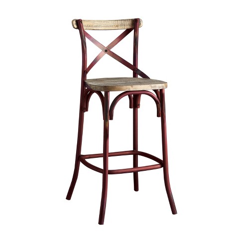 Acme zaire antique bar chair new arrivals