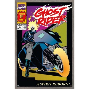 Trends International Marvel Ghost Rider - Ghost Rider #1 Framed Wall Poster Prints - 1 of 4