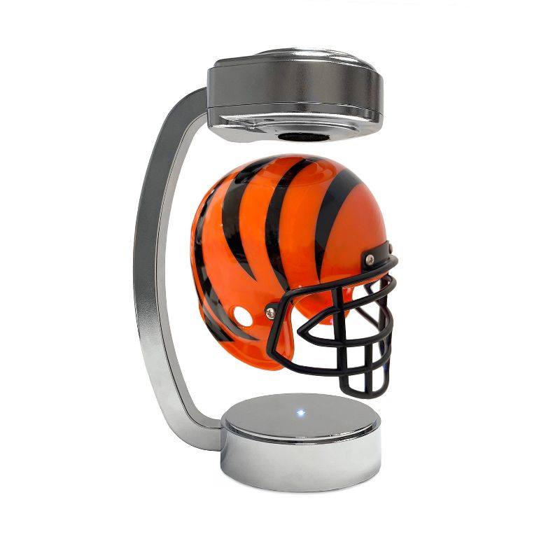 NFL Cincinnati Bengals Chrome Mini Hover Helmet Sports Memorabilia, 1 of 3