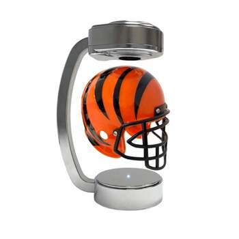 NFL Cincinnati Bengals Chrome Mini Hover Helmet Sports Memorabilia