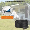 30A 10AWG Generator Extension Cord, Heavy Duty 4-Conductor Generator Power Cable with Weatherproof PVC Jacket, Suitable for Welding Machines - 3 of 4