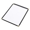 WeChef 30 Packs Restaurant Menu Covers 8.5 x 11" Single Page 1 Page 2 Views Black - 2 of 4