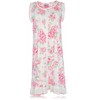 JEFFRICO Womens Sleeveless Nightgowns Sleepwear Soft Pajama Dress Nightshirts - 3 of 4