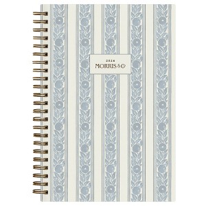 Morris & Co. 5"x8" by Blue Sky 2026  Weekly/Monthly Wirebound Planner Hardcover Fruit Stripe Slate - 1 of 4