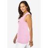 Jessica London Women's Plus Size Scoop-Neck Sweater Tank - 4 of 4