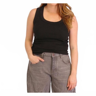 Women's Ruched Long Tank - MILA Los Angeles