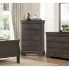 PAGED Traditional Design Dresser for Bedroom Storage Cabinet with Drawers and Metal Glides for Living Room, Hallway, Office - 3 of 4