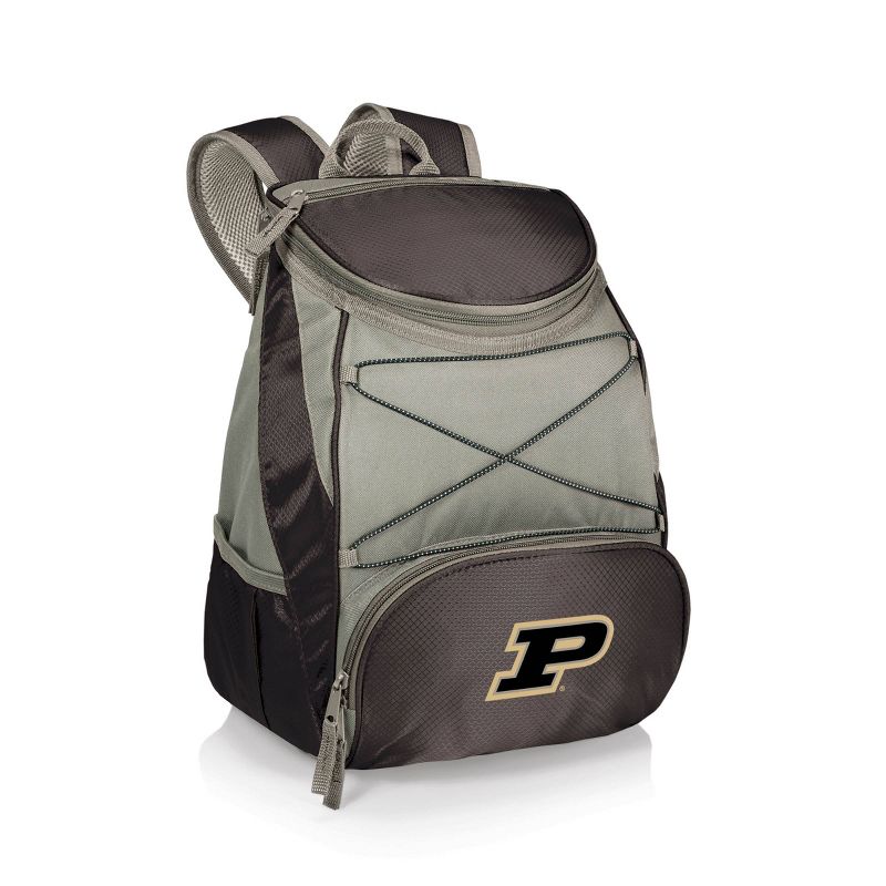 NCAA Purdue Boilermakers PTX 13.5&#34; Backpack Cooler - Black, 1 of 8