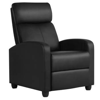 Yaheetech Adjustable Recliner Chair PU Leather Upholstered for Living Room