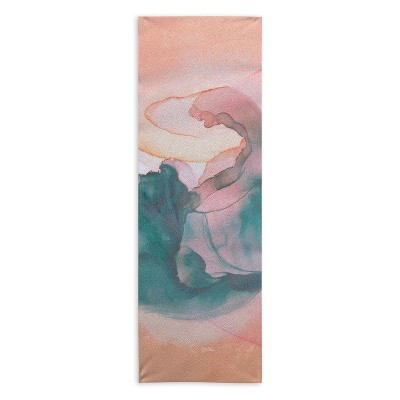 Sewzinski PERCEPTION 24" x 70" Yoga Mat Towel - Society6