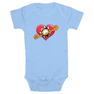 Infant's Garfield Valentine's Day Surprise Love Bodysuit - 1 of 3