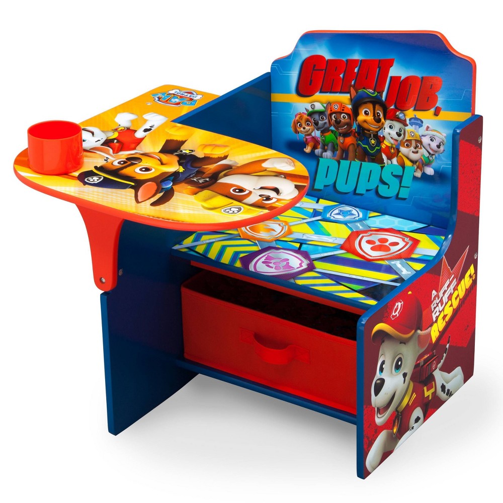 Photos - Office Desk Paw Patrol Disney  Kids' Chair Desk with Storage Bin - Delta Children 