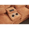 123" Chenille U-Shaped Sectional Sofa with Console, USB & Cup Holders, 6-Seater - 4 of 4