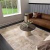 Hauteloom Jera Luxury Fringed Faux Silk Rug - 2 of 4