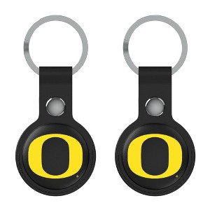 Keyscaper NCAA Big Ten Universities Insignia Black Airtag Holder 2-Pack - 1 of 4