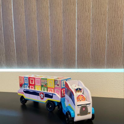 Melissa & Doug Paw Patrol - Il Camion dell'Alfabeto - 28 Blocchi con  Lettere e Immagini in Legno bambino