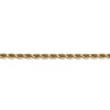 Black Bow Jewelry 3.35mm, 14k Yellow Gold, D/C Quadruple Rope Chain Bracelet - 2 of 4