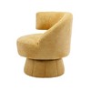 360 Degree Swivel Cuddle Barrel Accent Chairs for Living Room, Bedroom, Office, Waiting Rooms - 2 of 4