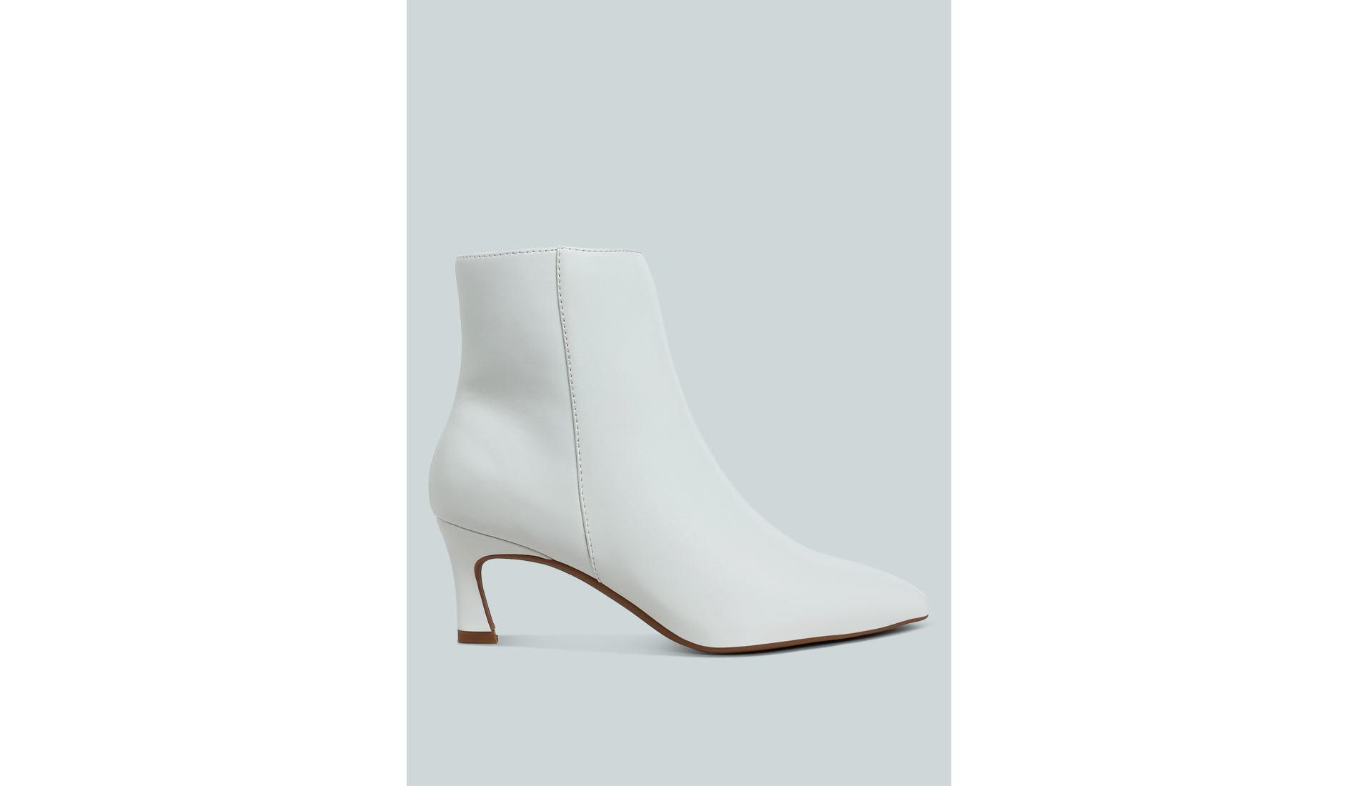 Migelo Faux Leather Ankle Boots Women