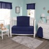 Everyday Kids Navy Blue Hanging Baby Diaper Caddy Organizer with Hook – Portable, Washable, Folding Diaper Stacker for Boys’ Nursery Changing Station - 2 of 4