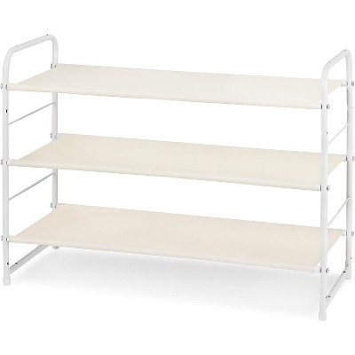 Simple Trending 3-Tier Stackable Shoe Rack